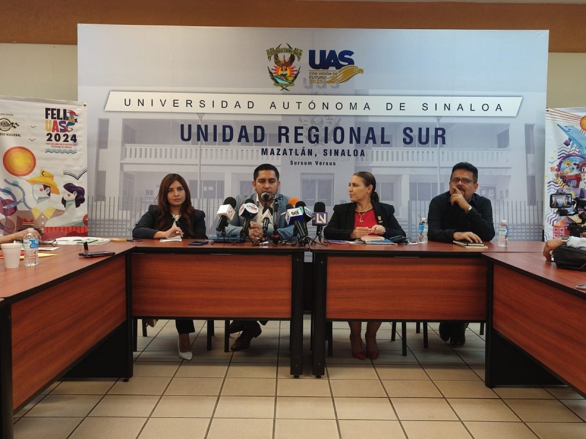 Anuncian la FeliUAS 2025, será una feria con enfoque a la mujer y la diversidad Literaria en Mazatlán