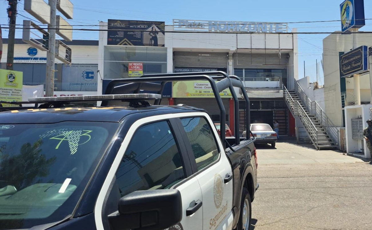 Cae Marina y SSPC a plaza comercial de Culiacán