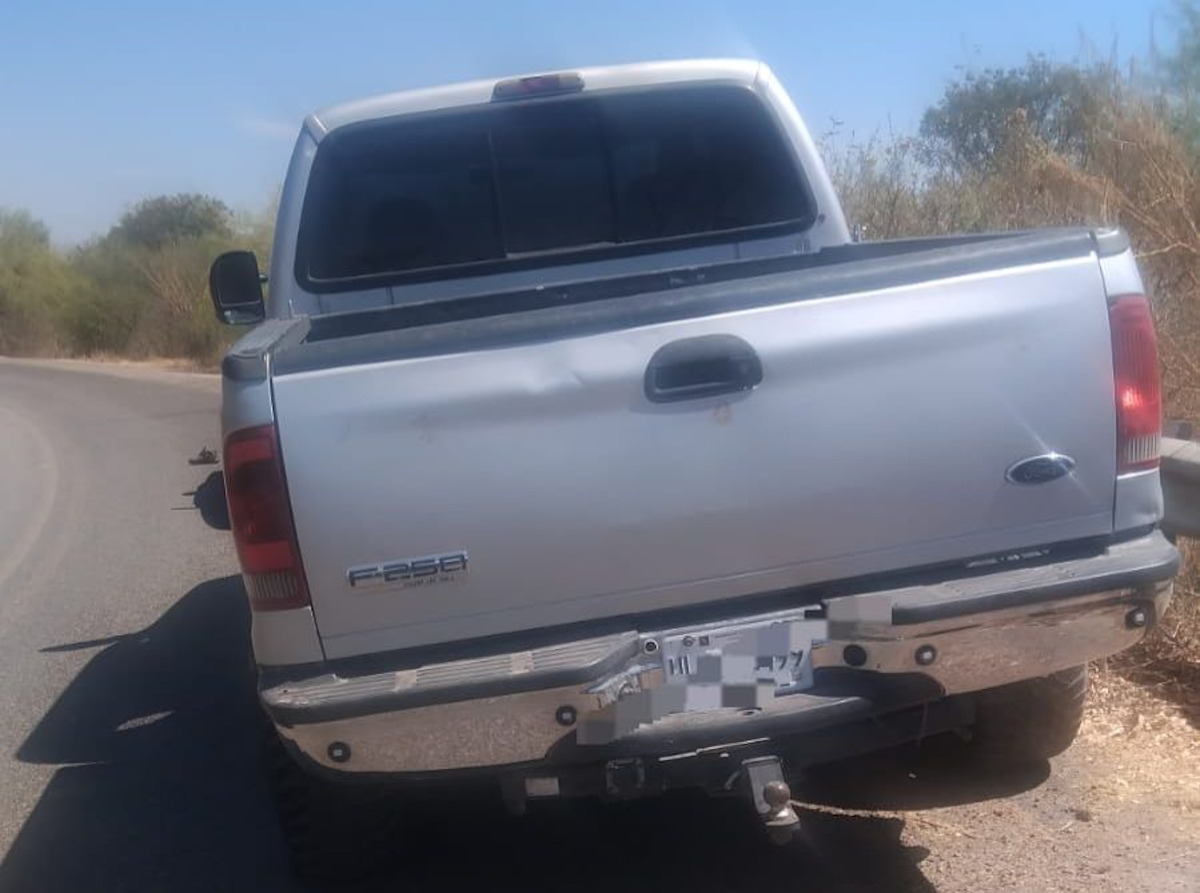 Choque por carretera estatal de Guasave deja una persona lesionada
