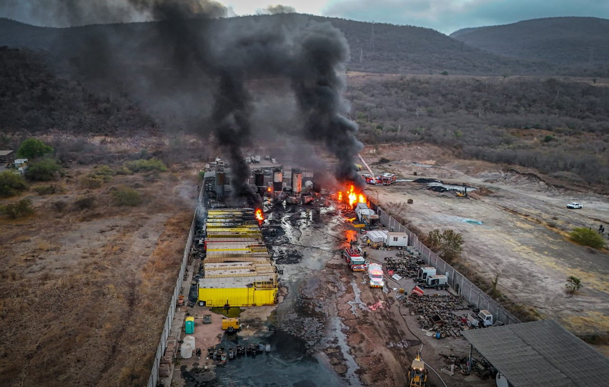 Incendio se habría generado por residuos de diésel, según trabajadores: Feliciano Castro