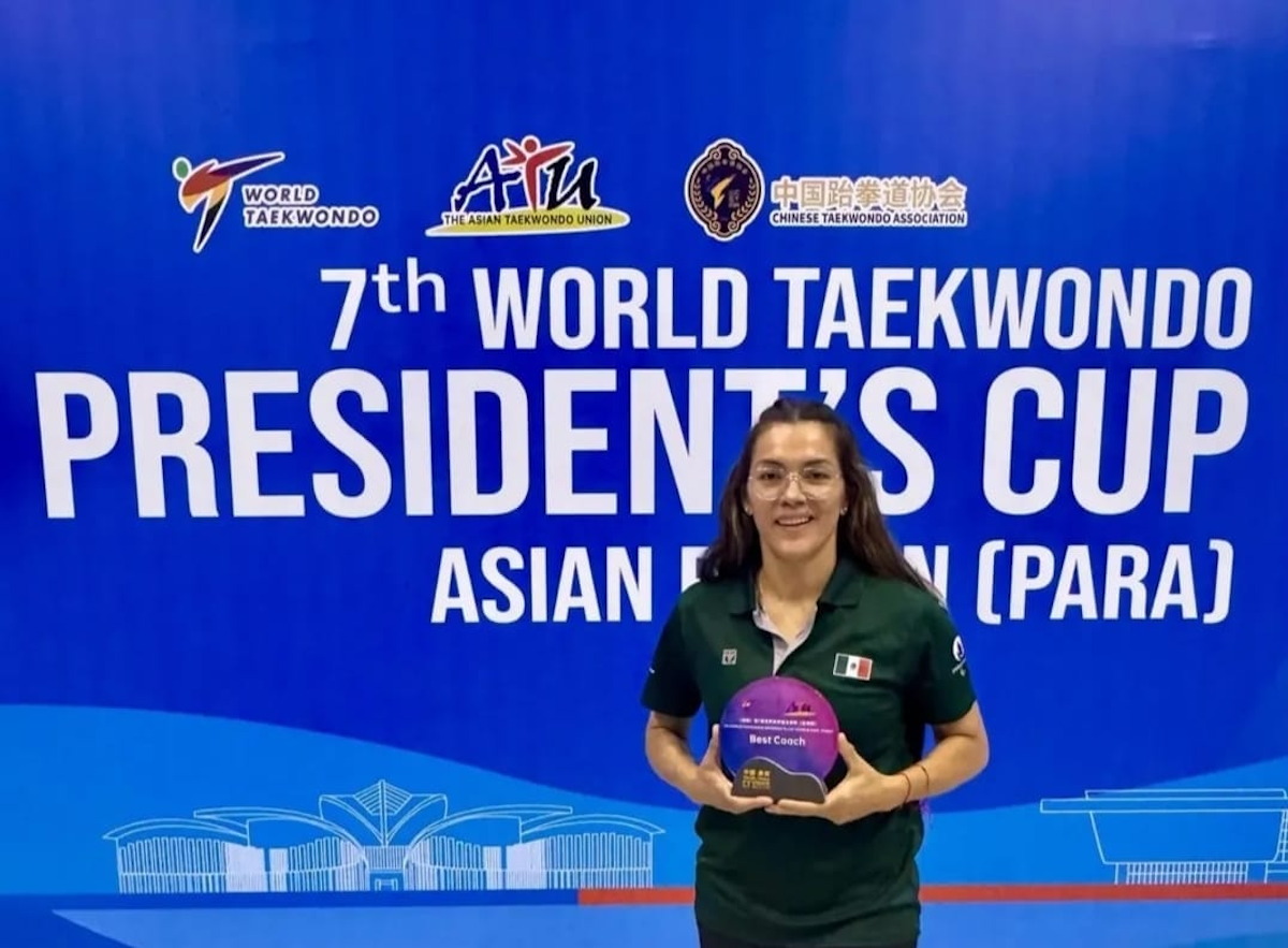 María del Rosario Espinoza mejor coach femenil de la Copa Presidente