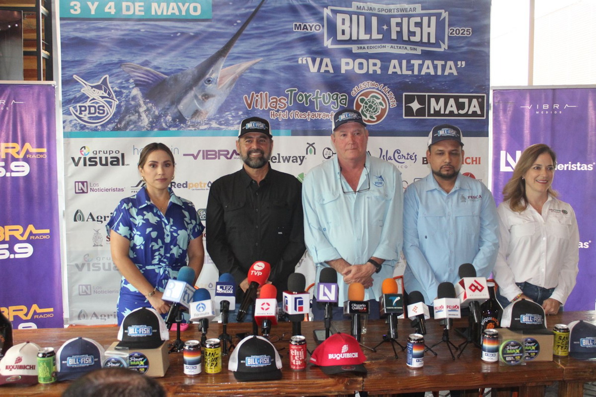 Regresa el torneo de pesca Bill Fish Altata en su 3ra edición; habrá 400 mil pesos en premios
