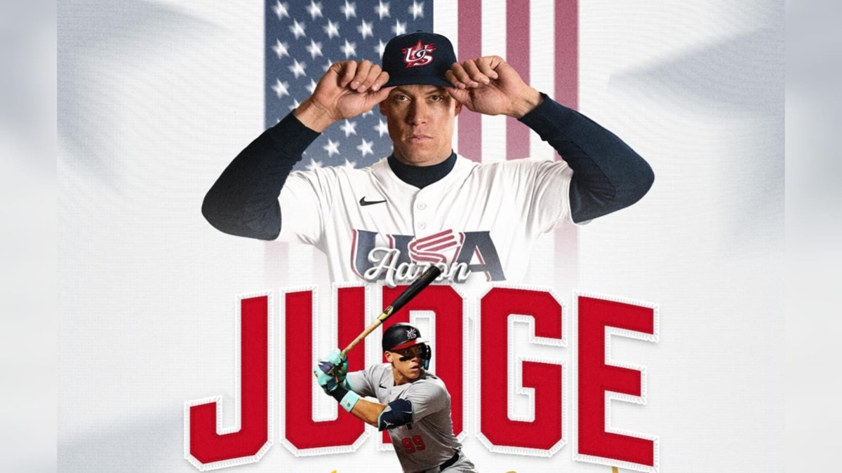 Aaron Judge será el capitán de Estados Unidos en el Clásico Mundial de Beisbol 2026