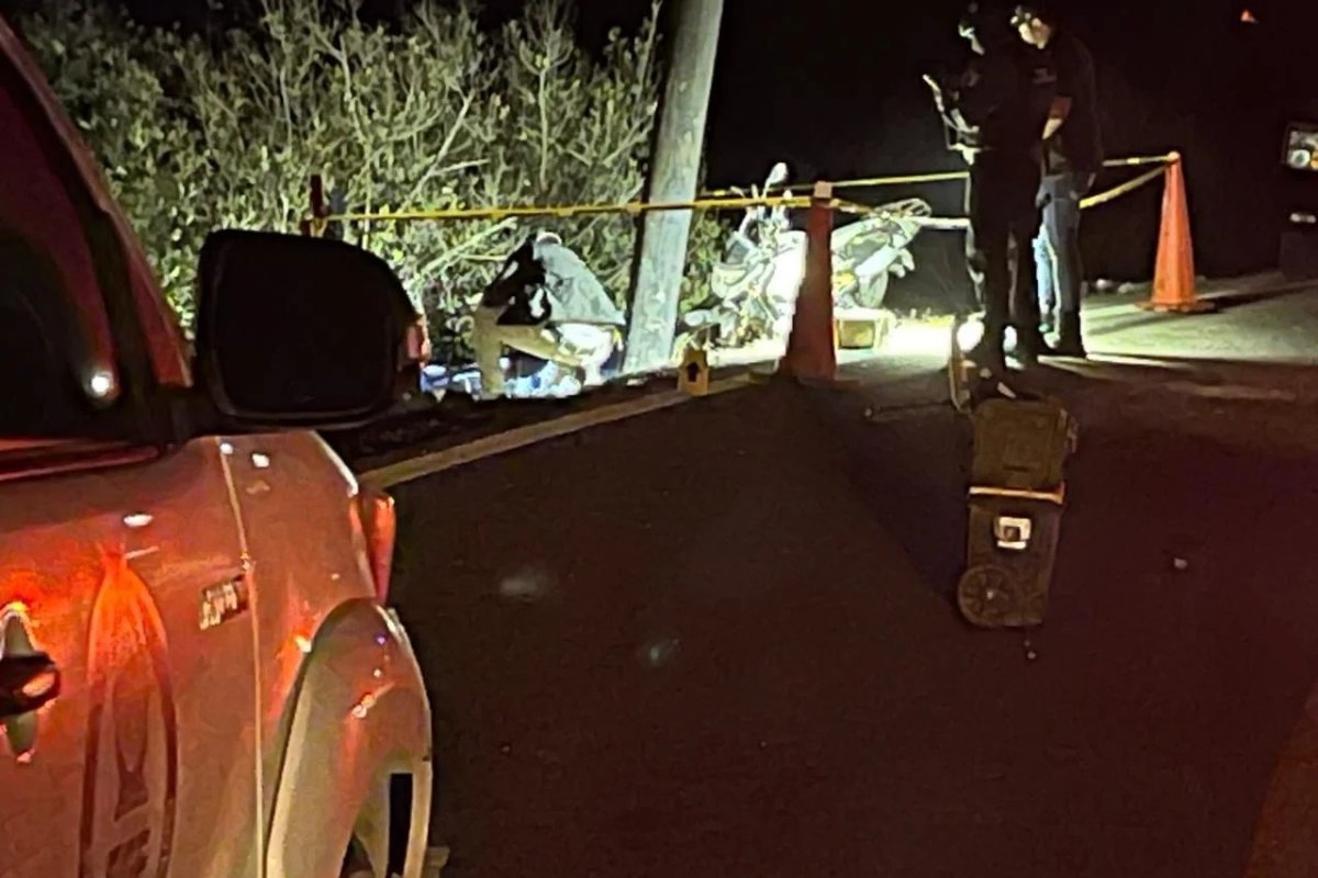 Muere joven al derrapar en motocicleta en carretera Agua Verde-El Caimanero