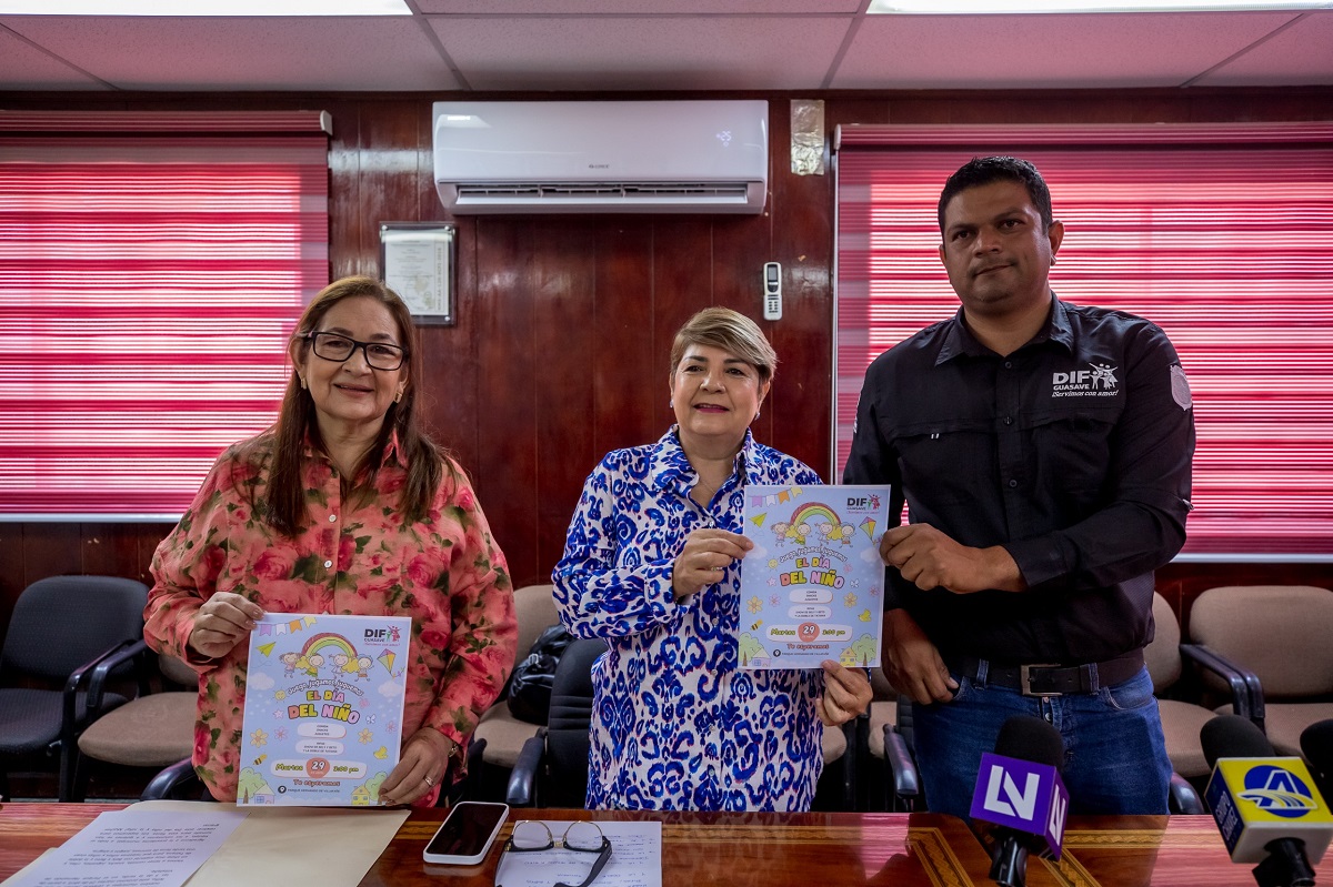 Día del Niño de DIF Guasave será una gran fiesta con alimentos saludables: Alcaldesa