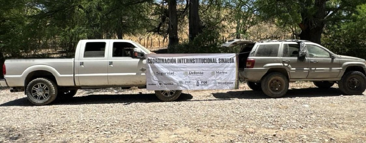 Asegura Semar explosivos, cartuchos y equipo de comunicación en San Ignacio