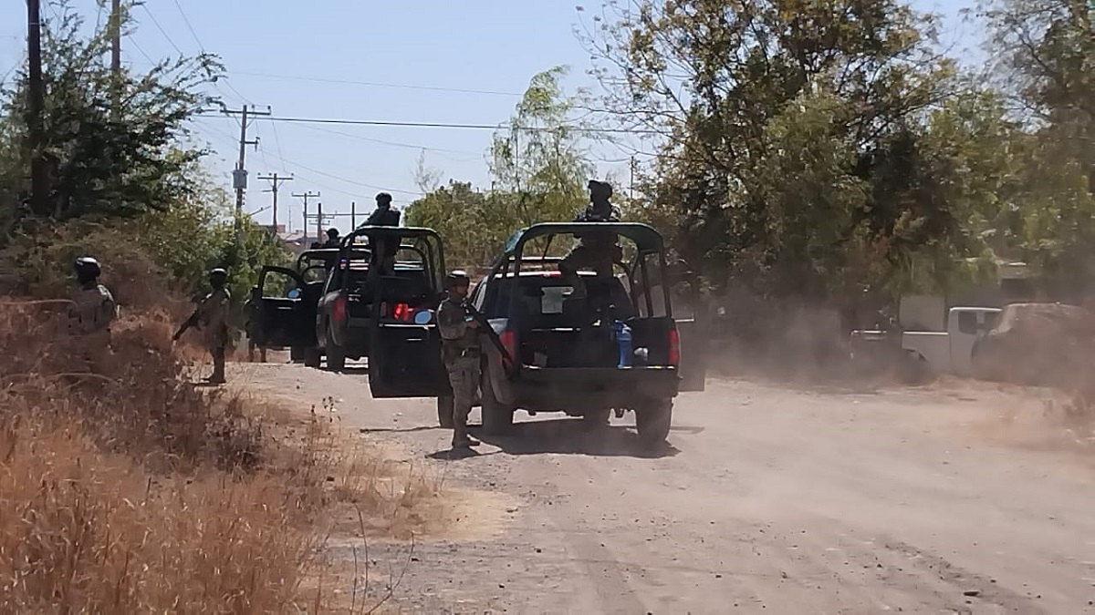 Arrojan explosivo con dron al Ejército en La Limita de Itaje, Culiacán; hay militares heridos