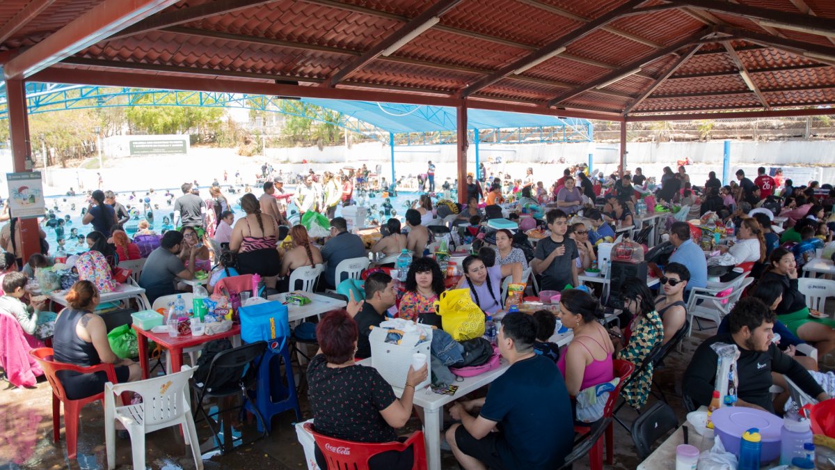 Centros balnearios y recreativos de Culiacán abarrotados esta Semana Santa