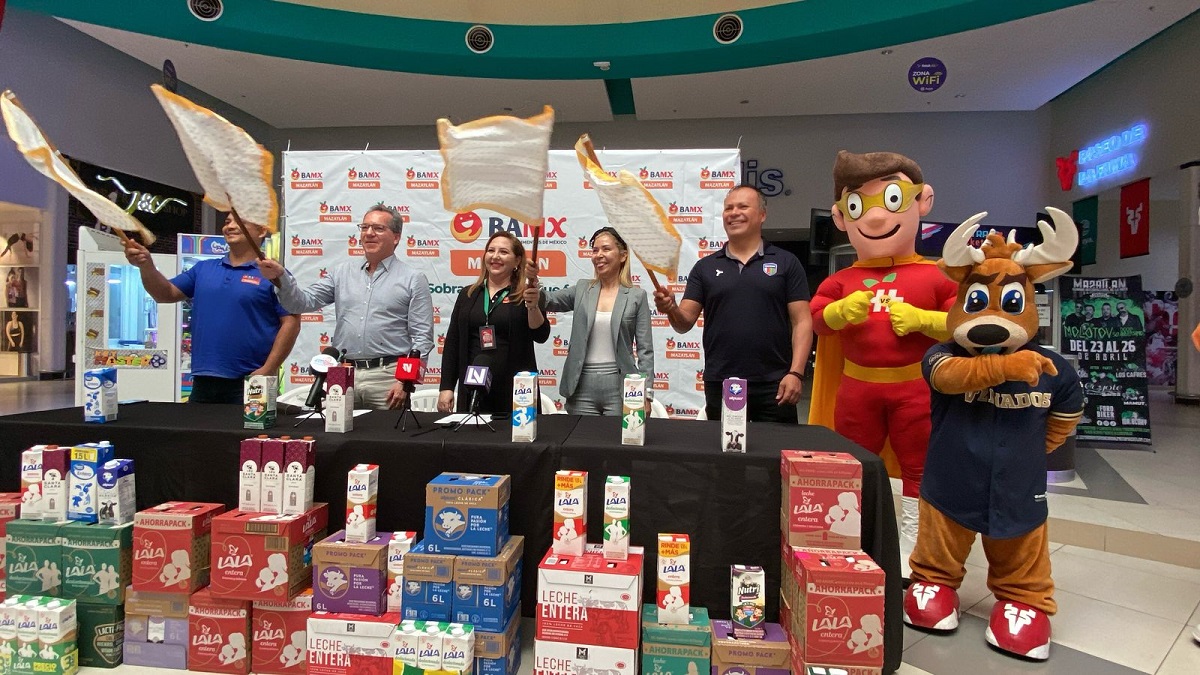 Banco de Alimentos Mazatlán te necesita, ayúdalos a llegar a la meta de 15 mil litros de leche