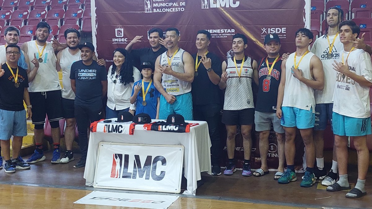 Deportivo SJ es bicampeón del Basquetbol Elite Municipal de Culiacán