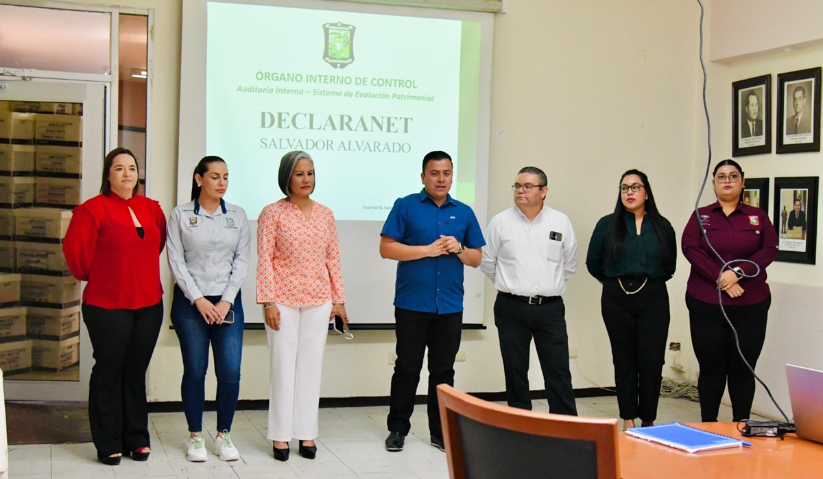 Capacitan a enlaces de transparencia en Salvador Alvarado para el cumplimiento en declaraciones patrimoniales