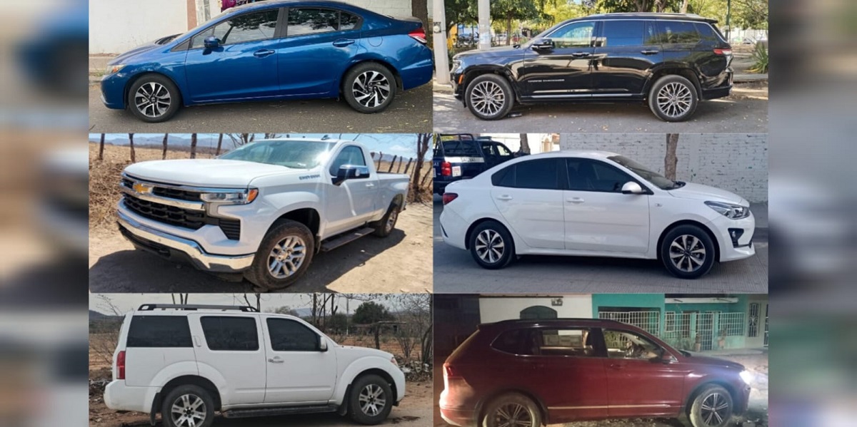 En julio, 127 autos robados en Sinaloa fueron regresados a sus dueños: Vocería