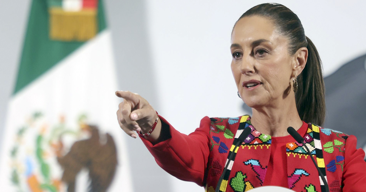 ¿Considera Sheinbaum que deba renegociarse el tratado de aguas con EU, tras reclamo de Trump?