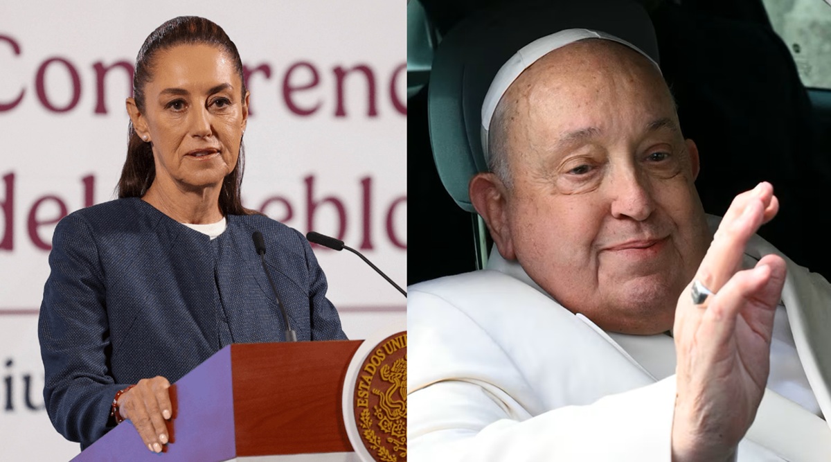 ‘Somos un estado laico, pero defendimos al Papa Francisco por su humanismo’, expresa Sheinbaum