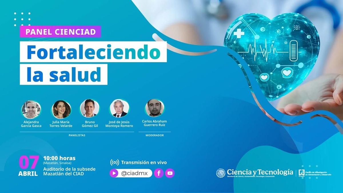 CIAD Mazatlán invita al encuentro con científicos para hablar sobre temas de salud humana