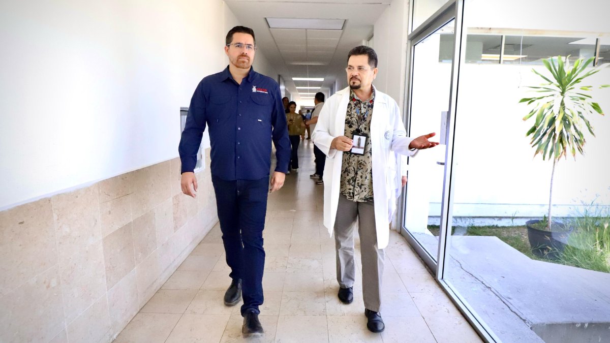 Recorre secretario de Salud de Sinaloa, el CRI de la Sedena que atiende a pequeños en Mazatlán