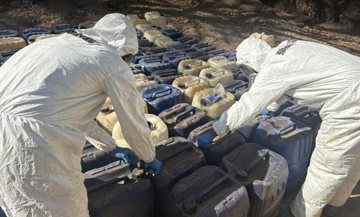 Le ‘pegan’ fuerte económicamente a la delincuencia, con la neutralización de dos narcolaboratorios en Tamazula