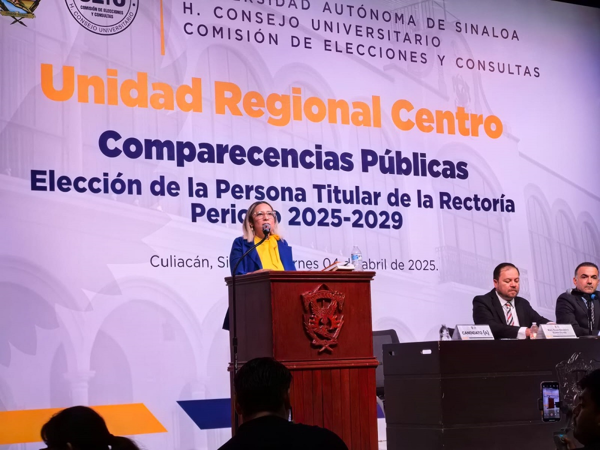 “Percibí universitarios con hambre y sed de justicia”: Denise Díaz se declara lista para la elección a la Rectoría de la UAS