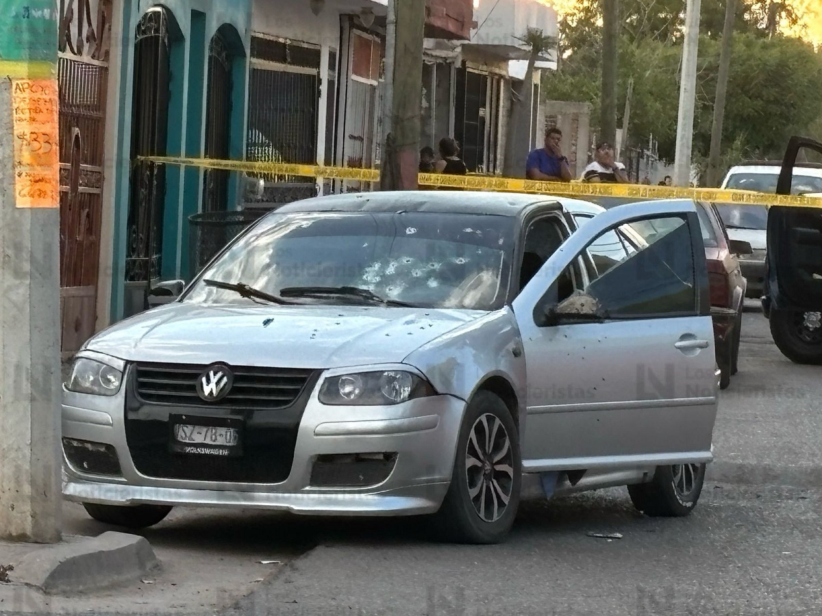 Con armas largas, acribillan a Manuel Alejandro en Campo Bello del sector Aeropuerto en Culiacán