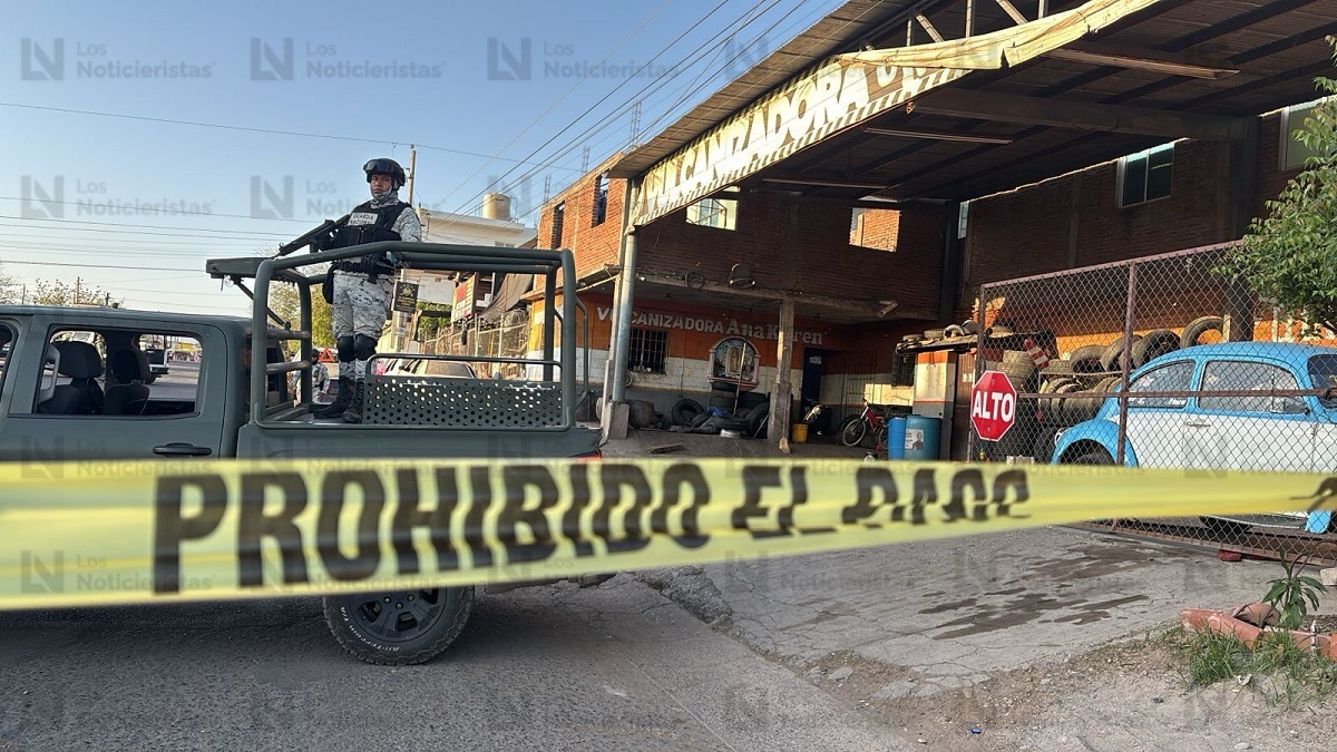 Ejecutan a balazos a un hombre en una vulcanizadora de la Plutarco Elías Calles en Culiacán