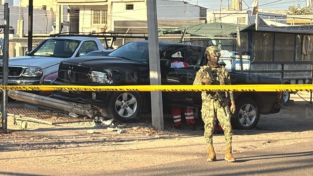 A bordo de una RAM ejecutan a balazos a dos hombres en el sector La Conquista en Culiacán