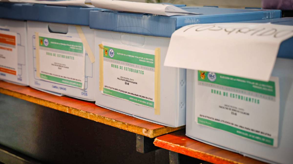 Elección de rector registra una buena participación de votantes: UAS