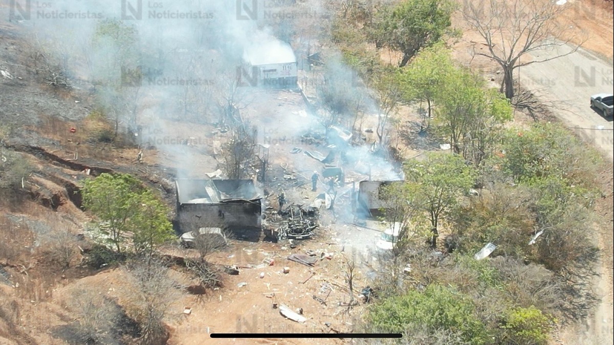 Pérdida total del terreno tras explosión en polvorín de Mazatlán: Instituto Estatal de Protección Civil