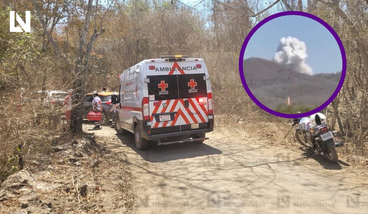 Tragedia: Mueren padre e hijo en explosión de bodega de pólvora en Mazatlán