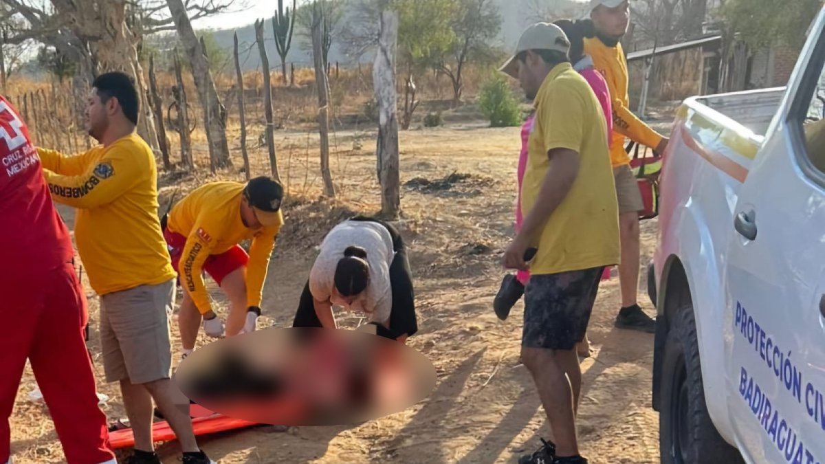 ¡Iban de paseo a Surutato! Familia se accidenta en Badiraguato; hay tres lesionados