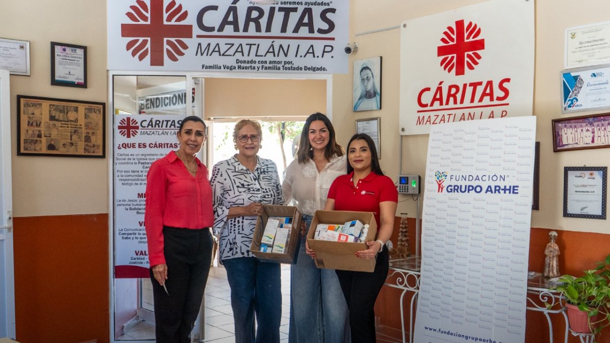 Fundación Grupo ARHE reafirma su compromiso social con apoyo a instituciones de asistencia en Mazatlán