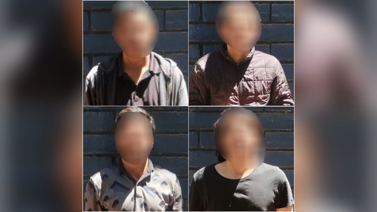 ¡No había persona secuestrada! Hay 4 detenidos con armamento tras operativo en motel de Culiacán
