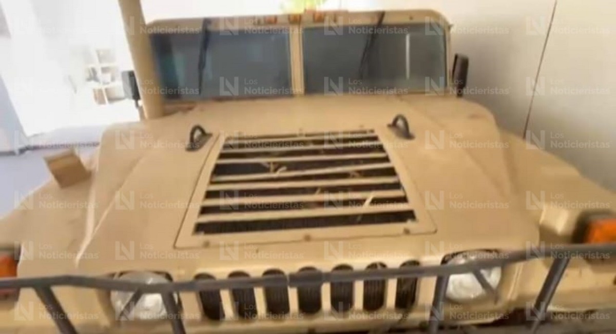 Hay un vehículo tipo Hummer militar clonado en la casa donde atacaron al Ejército en la Limita de Itaje