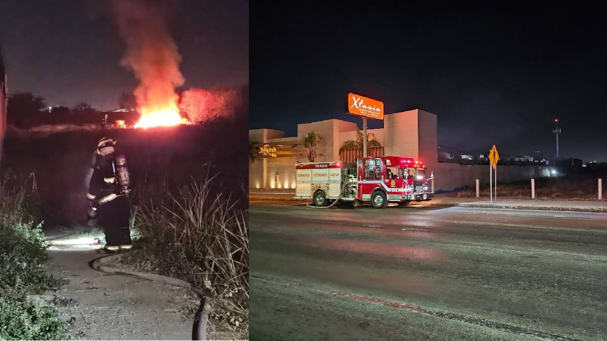 Moviliza a Bomberos incendio de casa de lámina en El Venadillo, Mazatlán