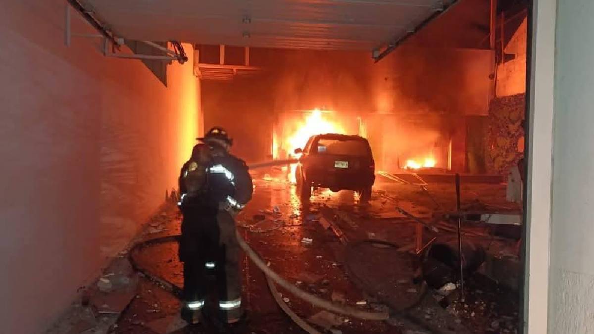 Incendio en vivienda de colonia Sirena en Mazatlán deja solo daños materiales