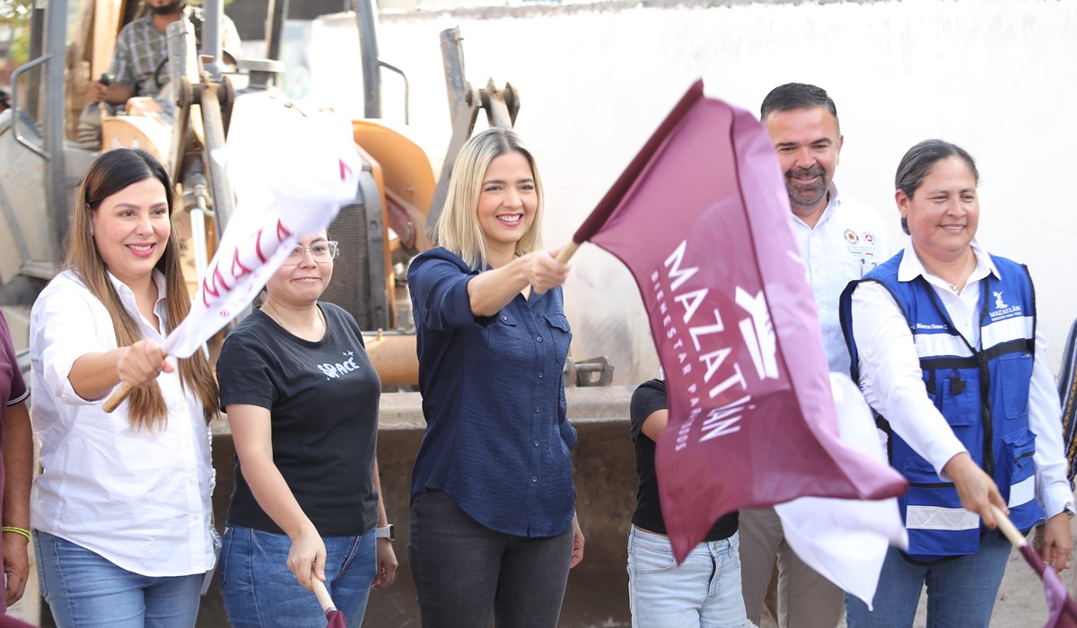 Inicia transformación del Andador Siqueros en Infonavit Jabalines de Mazatlán