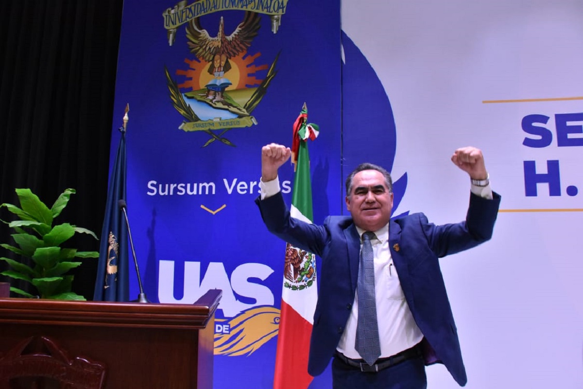 “Están en mi corazón”, Madueña agradece la confianza por 2do periodo como rector de la UAS