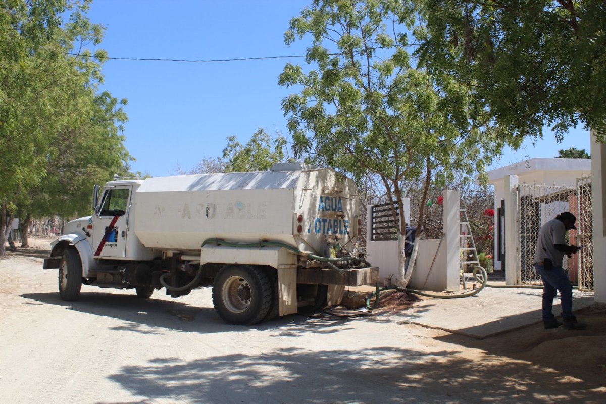 Son 13 comunidades de Culiacán, Sinaloa, sin agua potable; se les está atendiendo con pipas: Japac
