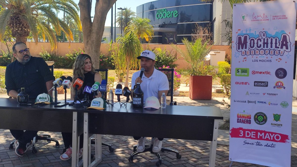 Invitan a disfrutar de La Mochila Beer Fest 2025 en Los Mochis