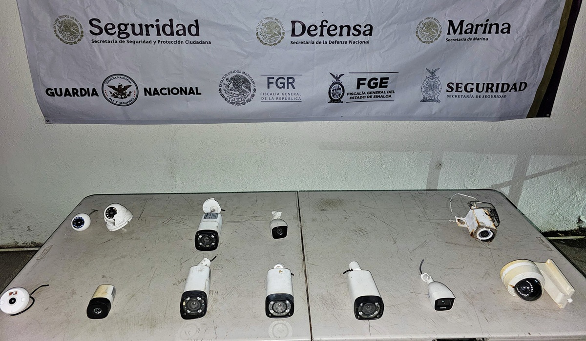 Suman 2 mil 031 cámaras clandestinas retiradas en Sinaloa