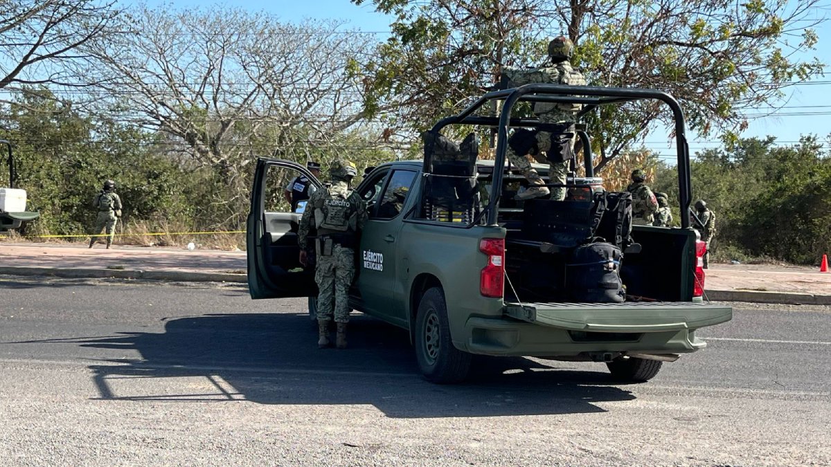 Se registra fuerte enfrentamiento a balazos entre elementos de la Marina y civiles armados al sur de Mazatlán