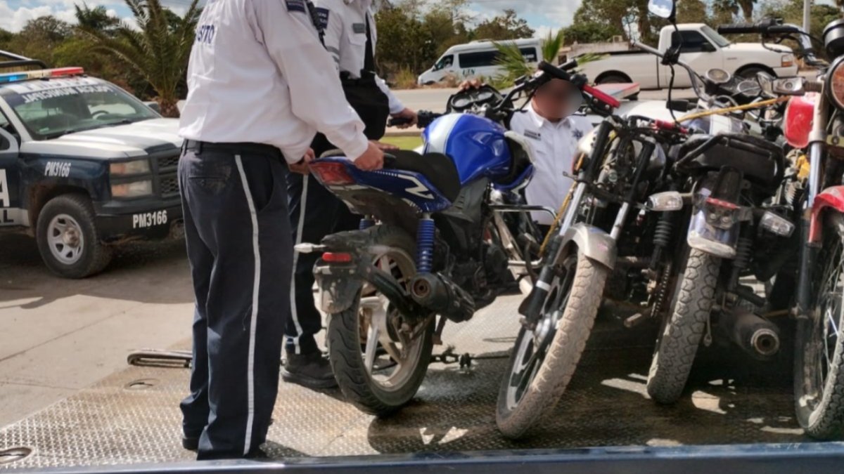 Siguen las infracciones a motocicletas sin placas en Ahome, pese a promociones de regularización
