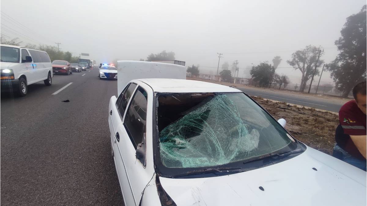 Motociclista muere arrollado por un vehículo en la México 15 y zona industrial de Los Mochis