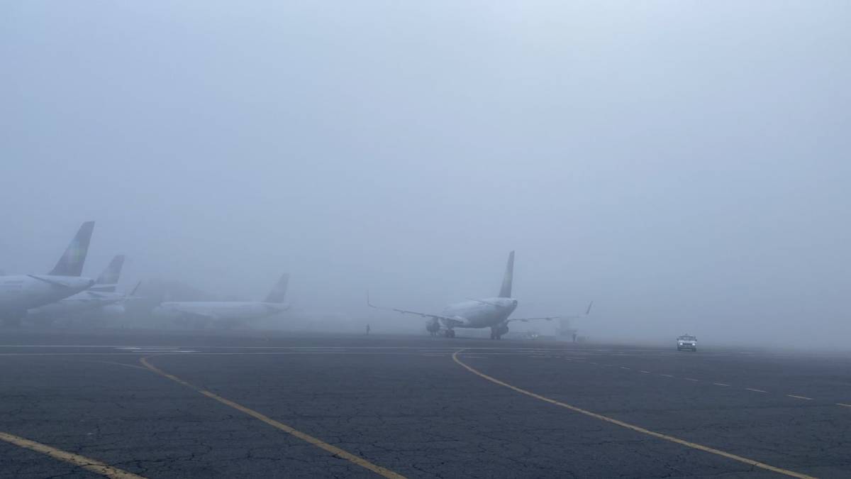 Aeropuerto de Culiacán suspende operaciones por neblina este lunes