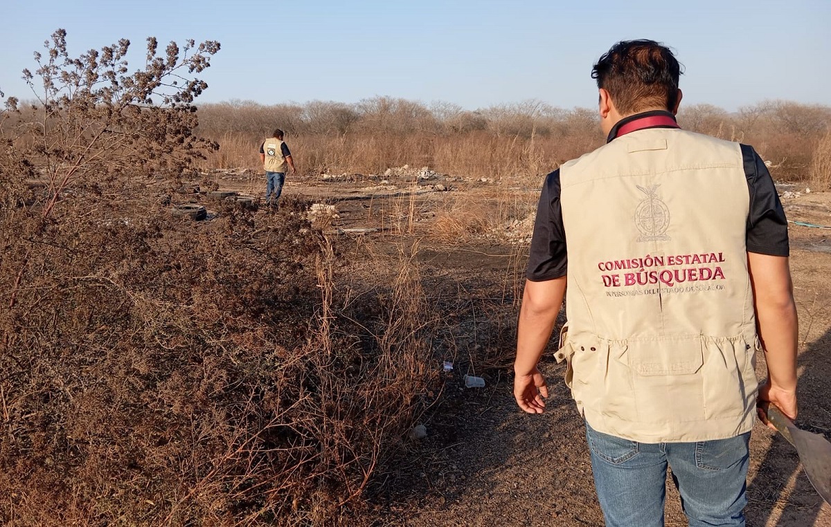 Localizan osamenta humana calcinada al sur de Culiacán; había falanges y muelas