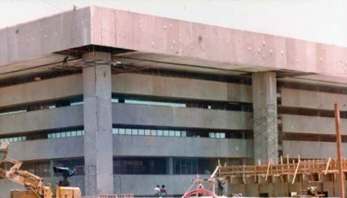 Palacio de Gobierno en Sinaloa en construcción
