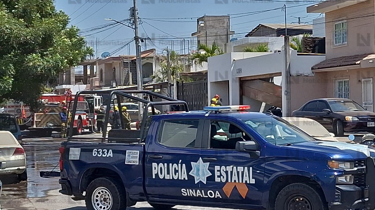 Atacan a balazos y queman vivienda entre Hidalgo y Las Vegas, al sur de Culiacán