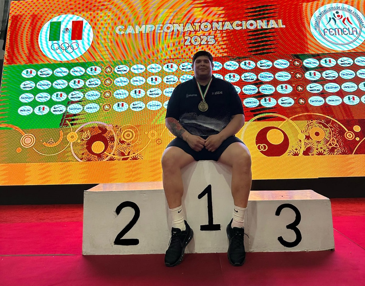 Navolatense Paúl Morales va por el Panamericano y Mundial de Lucha en Monterrey