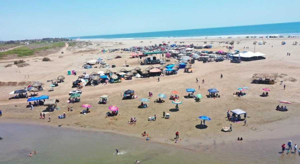 ¡Lo que sigue! Dedicarán esta semana a limpiar playas de Guasave tras afluencia de más de 232 mil visitantes