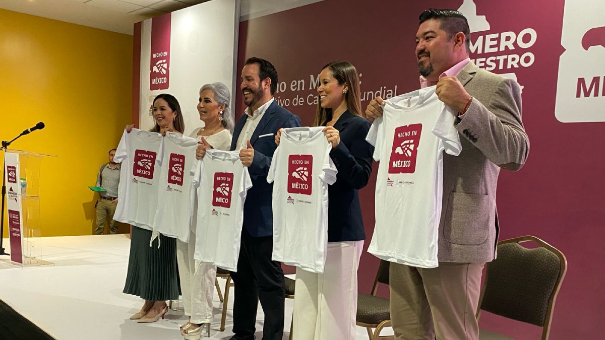 Presentan distintivo “Primero lo Nuestro” y marca “Hecho en México” para apoyar economía local
