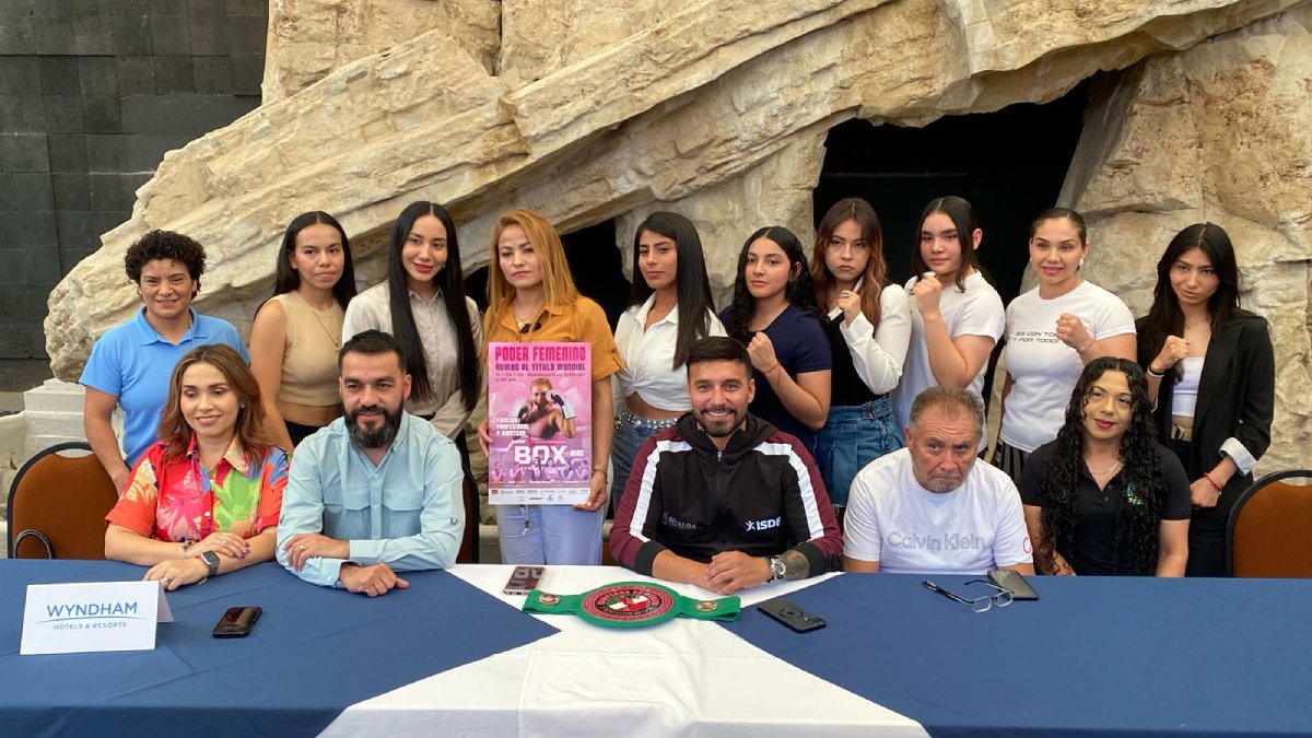 Presentan la función ‘Poder Femenino, rumbo al título mundial’ en Culiacán